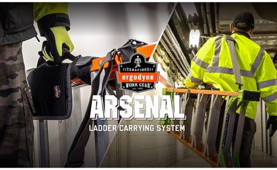 Arsenal 5300 Ladder Shoulder Lifting Strap and Carrying Handle-1