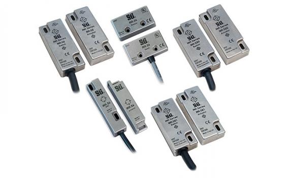 MA-S Series Magnetically Actuated Safety Interlock Switches & Actuators