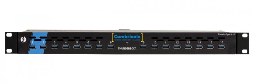 Cambrionix ThunderSync3-16 Charger