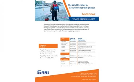 GSSI Catalog: Radar Antennas