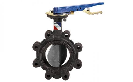 285 PSI Ductile Iron Butterfly Valve in Wafer or Lug Style