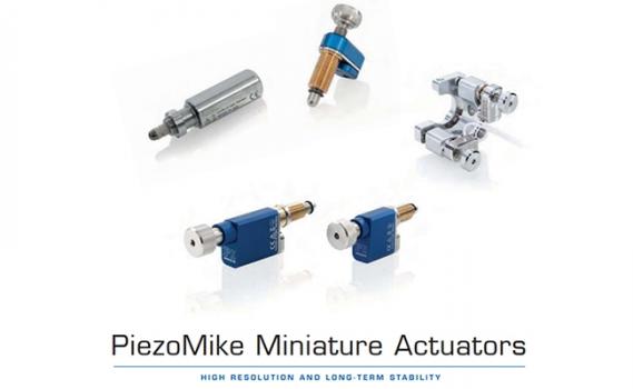 PI USA Catalog: PiezoMike Miniature Actuators (2015)