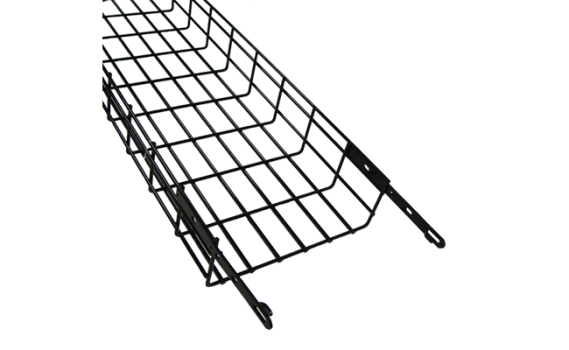 Wire Basket Cable Tray With Quick-Latch