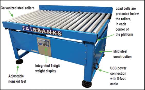 Roller Conveyor Scale Reduces Material Handling Time-3