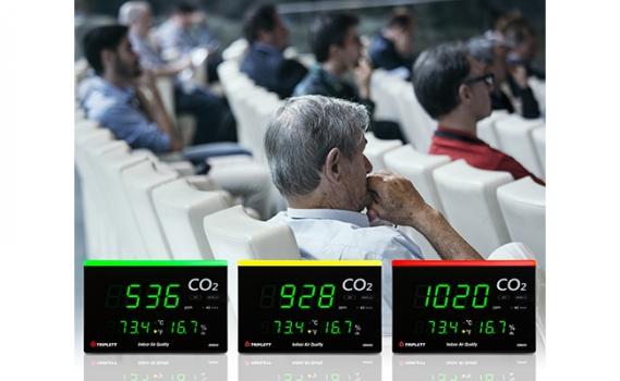 GSM250 Desktop Indoor Air Quality CO2 Meter-1