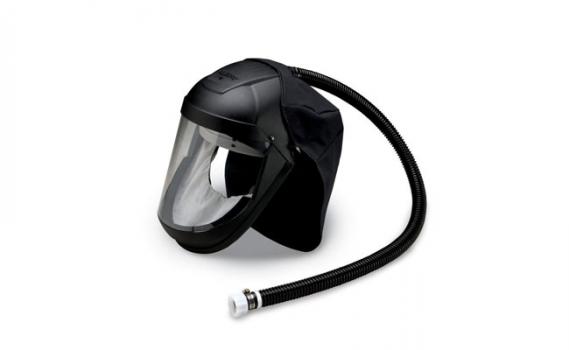 Supplied Air Shield Respirator Comes in Low and High Pressure