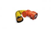 12″ Axial AC Plastic Blower w/ Canister & Ducting