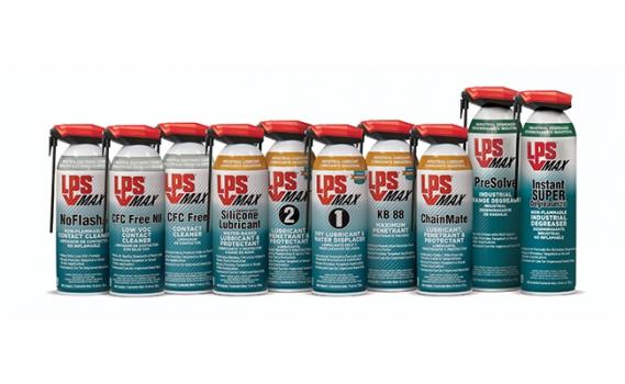 LPS MAX Line of MRO Lubricants, Degreasers, and Electronic Cleaners-1