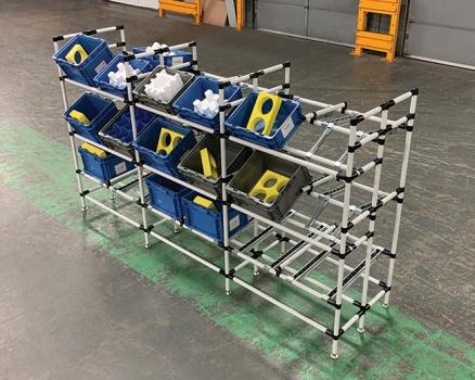 Flow Racks for Subassembly Operations