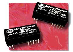 DC/DC Converters Offer Very High Isolation, 1w Output