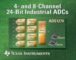 4- and 8-Channel Simultaneous Sampling, 24-bit, 128kSPS Industrial Analog to Digital Converters for Precision Applications