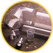 Clear PVC Pipe & Fittings from NewAge Industries Allow Visual Contact with the Flow