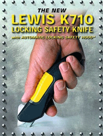 K710 - Lewis Locking Safety Knife - Lewis Safety Knife Co-1