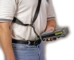 Strap Keeps Instruments within Easy Reach