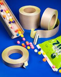 METAL DETECTABLE TAPE FOR HEAT SEALING EQUIPMENT AND CHUTES