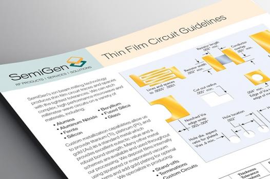 Thin Film Circuit Guidelines