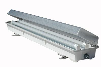 Class 1 Division 2 Fluorescent LED Light for Corrosion Resistant Requirements (Saltwater) - Larson Electronics LLC
