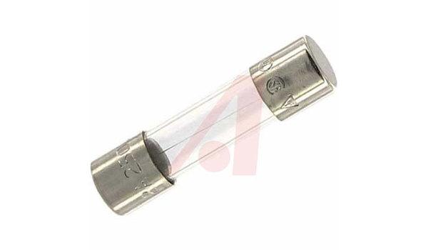 Fuse;Cylinder;Fast Acting;2A;Dims 5x20 mm;Glass;Cartridge;250VAC;Clip