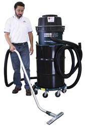 PULSE-CLEANED INDUSTRIAL VACUUM OFFERS HEAVY DUTY PERFORMANCE, MINIMIZES CLOGS