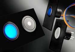 Blue and White Illlumination Options for Series 84 Pushbuttons