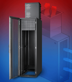PENTAIR TECHNICAL PRODUCTS' HOFFMAN BRAND PROLINE® FLOTEK™ TD (TOP DUCT) SERVER CABINET IMPROVES COOLING EFFICIENCY, ALLOWING INCREASED THERMAL LOADS