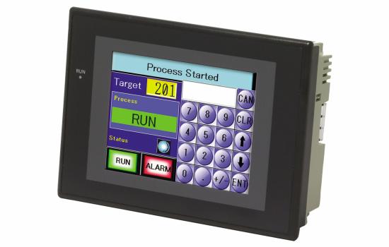 Touch Screen HMIs Offer Built-in Ethernet Communications