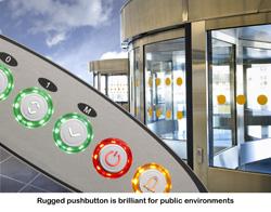 Rugged Pushbutton is Suitable for Public Environments