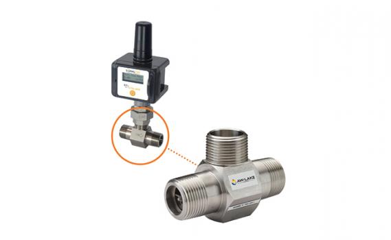 Flow Meter Integrates with Flow Totalizer