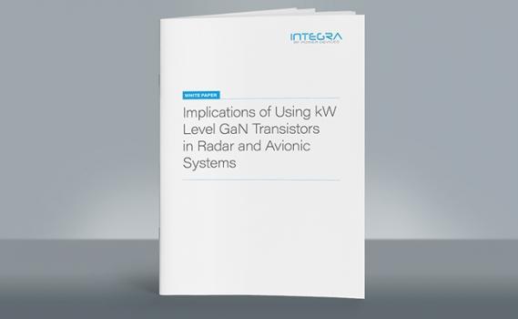 White Paper: Using kW-Level GaN Transistors for Radar