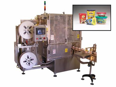 PDC R-Series Cup and Tub Shrink Sleeve Labeling System