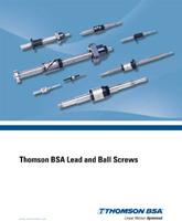 Lead and Ball Screws Catalog