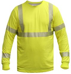 SHIRT THAT MEETS BOTH NFPA 70E HRC 2 AND ANSI 107-2010 SAFETY STANDARDS