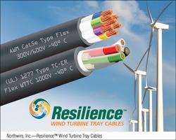 Resilience™ Cables for wind turbine applications