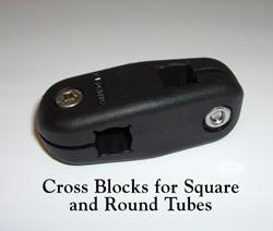 Cross Blocks for Square and Round Tubes.