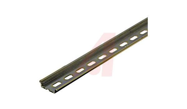 DIN Rail; Steel; Silver; 7.50 mm; 35 mm; 2 m - Allied Electronics Inc