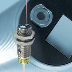 New diffuse laser sensors from Contrinex allow cost-effective sensing of small objects