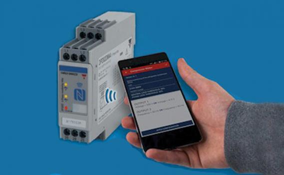 3-Phase Monitoring Relay with NFC Configuration