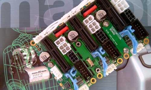 A multi axis motor control EPOS2 36/2 motherboard