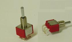 Multi-function Miniature Sized Toggle Switch