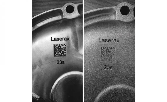 Shot Blast Resistant Laser Marking for the Auto Industry-2