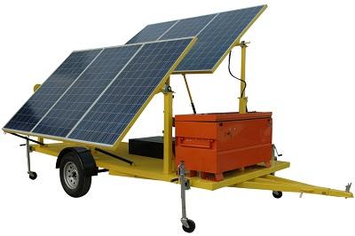 1.8KW Mobile Solar Powered Generator with Instant Start