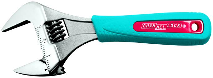 NEW SIX-INCH WIDEAZZ™ ADJUSTABLE WRENCH