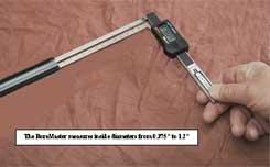 The BoreMaster Accurately Measures the I.D. of Tubing and Pipes and Tube Wall Thickness