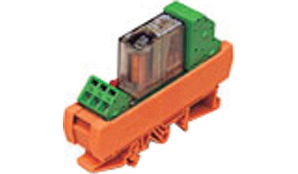 Safety Relay, 6 A, 2 Form C, DPDT, 2 C/O, on DIN-rail