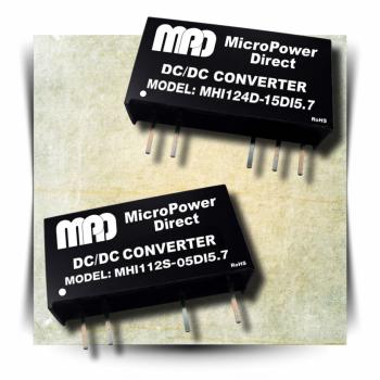 High Isolation DC/DC Converters Available in 40 Different Models