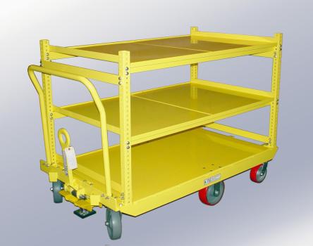 Small Parts Delivery Cart