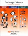 NEW CATALOG COVERS DIFFERENTIAL PRESSURE, FLOW AND LIQUID LEVEL PRODUCTS FROM ORANGE RESEARCH