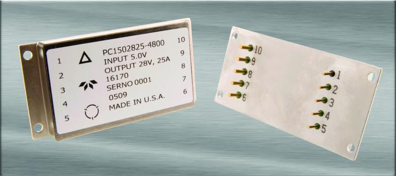 NEW PC150 SOLID-STATE POWER CONTROLLERS FROM TELEDYNE RELAYS SWITCH CIRCUITS FROM 2 TO 25 AMPS