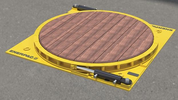 Powerful Turntables Handle Heavy Loads