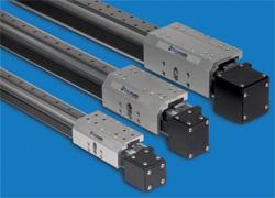MXB-P belt-driven actuators from Tolomatic combine speed with load-support guidance